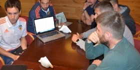 Coaches of Estonia and Spain (Voka 2016)