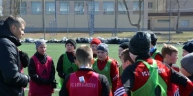 U13 уже на поле